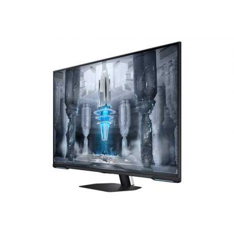 Samsung Odyssey Neo G7 S43CG700NU - G70NC Series - QLED monitor - Smart - gaming - 43" - 3840 x 2160 4K @ 144 Hz - VA - 400 cd / m² - 4250:1 - DisplayHDR 600 - 1 ms - 2xHDMI, DisplayPort - speakers - black, white - 3