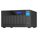QNAP TVS-H874 - NAS server - 8 bays - SATA 6Gb / s - RAID 0, 1, 5, 6, 10, 50, 60, RAID TP, TM - RAM 64 GB - 2.5 Gigabit Ethernet  /  10 Gigabit Ethernet - iSCSI support