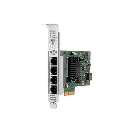 Broadcom BCM5719 - Network adapter - PCIe 2.0 x4 - Gigabit Ethernet x 4 - for Apollo 4200 Gen10; ProLiant DL20 Gen10, DL325 Gen10, DL360 Gen10, DL380 Gen10, ML30 Gen10 - 0