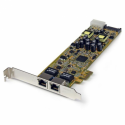 StarTech.com Dual Port PCI Express Gigabit Ethernet Network Card Adapter - 2 Port PCIe NIC 10/100/100 Server Adapter with PoE PSE (ST2000PEXPSE) - Network adapter - PCIe - Gigabit Ethernet x 2