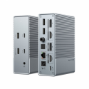 HyperDrive GEN2 - Docking station - USB-C - 2 x HDMI, 2 x DP - GigE - Europe