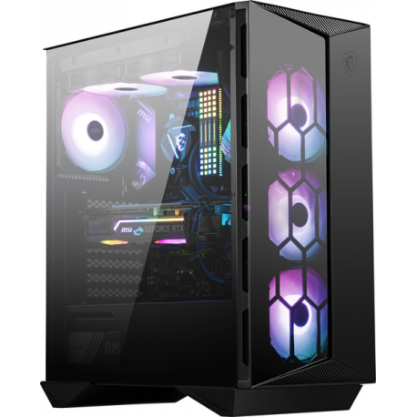 MSI MPG GUNGNIR 110R - Tower - ATX - windowed side panel (tempered glass) - no power supply (ATX) - USB/Audio - 0