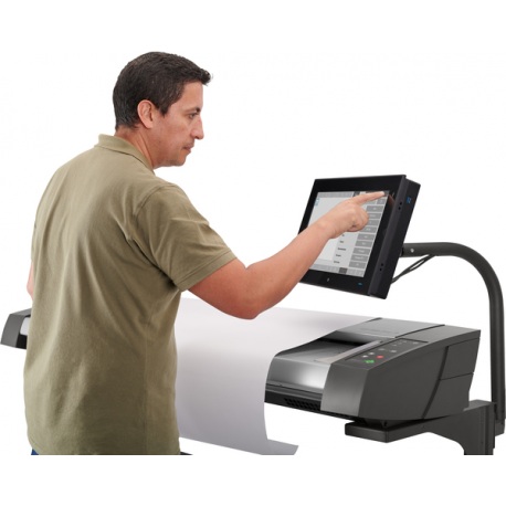 HP HD Pro 2 - Roll scanner - CCD - Roll (111.8 cm) - 1200 dpi x 1200 dpi - USB 3.0, Gigabit LAN - 3