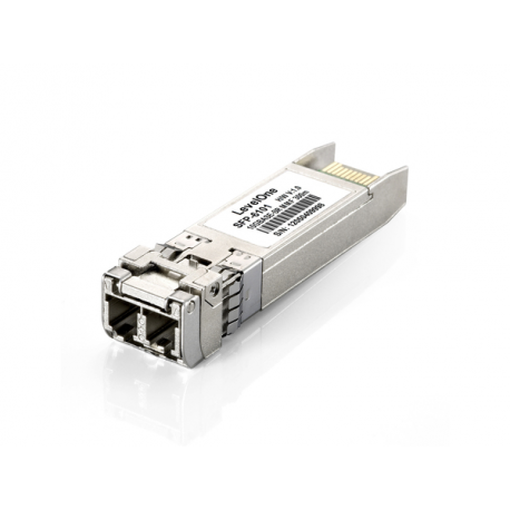 LevelOne SFP-6101 - SFP+ transceiver module - 10 GigE - 10GBase-SR - LC multi-mode - up to 300 m - 850 nm - 0