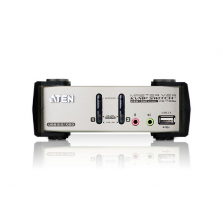 ATEN MasterView CS1732B KVMP Switch - KVM / audio / USB switch - 2 x KVM / audio / USB - 1 local user - desktop - 1