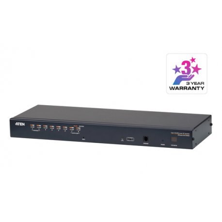 ATEN KVM over IP KH1508AI - KVM switch - 8 x KVM port(s) - rack-mountable - 0