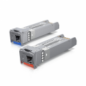Ubiquiti - SFP (mini-GBIC) transceiver module - 10 GigE - 10GBASE-BiDi - LC single-mode - up to 10 km - 1270 nm / 1330 nm (pack of 2)