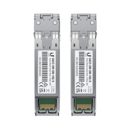 Ubiquiti - SFP (mini-GBIC) transceiver module - 10 GigE - 10GBASE-BiDi - LC single-mode - up to 10 km - 1270 nm / 1330 nm (pack of 2) - 4