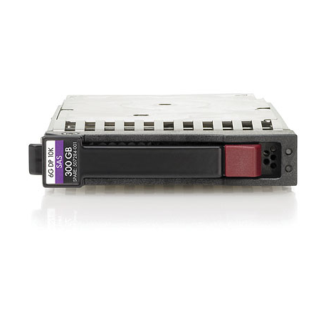 HPE Dual Port Enterprise - Hard drive - 300 GB - hot-swap - 2.5" SFF - SAS 6Gb / s - 10000 rpm - 1