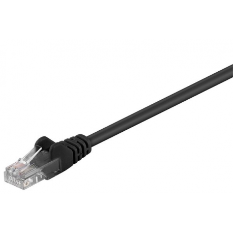MicroConnect - Network cable - RJ-45 (M) to RJ-45 (M) - 7 m - UTP - CAT 5e - black - 0