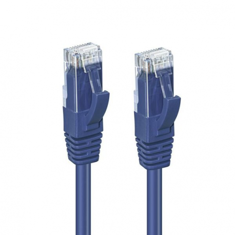 U/UTP CAT6 0.5M Blue LSZH - 2