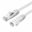 U/UTP CAT6 0.5M White LSZH