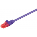 MicroConnect - Network cable - RJ-45 (M) to RJ-45 (M) - 1.5 m - UTP - CAT 6 - halogen-free, stranded - purple