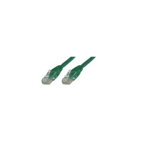 MicroConnect - Network cable - RJ-45 (M) to RJ-45 (M) - 20 m - UTP - CAT 5e - green - 1