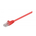 MicroConnect - Network cable - RJ-45 (M) to RJ-45 (M) - 50 cm - UTP - CAT 5e - red