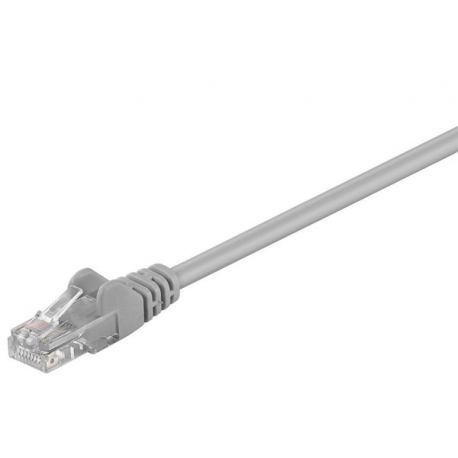 MicroConnect - Network cable - RJ-45 (M) to RJ-45 (M) - 2 m - UTP - CAT 5e - grey - 0