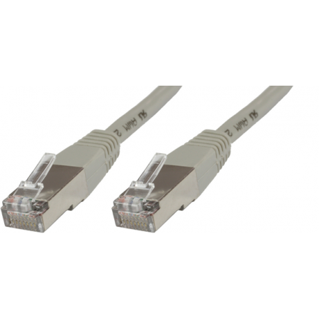 MicroConnect - Network cable - RJ-45 (M) to RJ-45 (M) - 5 m - SFTP, PiMF - CAT 6 - molded, stranded - grey - 1