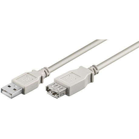 MicroConnect - USB extension cable - USB (M) to USB (F) - 3 m - 0