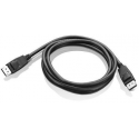 Lenovo - DisplayPort cable - DisplayPort (M) to DisplayPort (M) - 1.8 m - FRU - for ThinkCentre M70q Gen 2; M75s Gen 2; M80t Gen 3; M90q Gen 3; V50t Gen 2-13