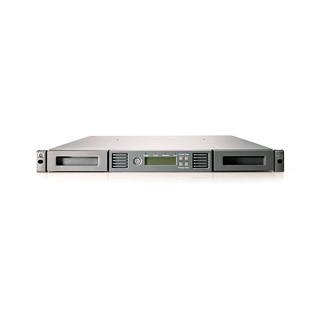 HPE StoreEver 1 / 8 G2 Ultrium 6250 - Tape autoloader - 20 TB  /  50 TB - slots: 8 - LTO Ultrium (2.5 TB  /  6.25 TB) x 1 - Ultrium 6 - 8Gb Fibre Channel - external - 1U - barcode reader, encryption - 0