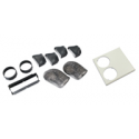 APC Rack Air Removal Unit SX Ducting Kit - Air duct - for P/N: AR3106SP, AR9300SP, SRT1000RMXLI, SRT1000RMXLI-NC, SRT10RMXLIX806, SRT5KRMXLW-TW