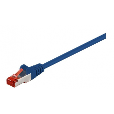 MicroConnect - Network cable - RJ-45 (M) to RJ-45 (M) - 15 m - screened shielded twisted pair (SSTP) - CAT 6 - halogen-free, stranded - blue - 0