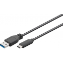 MicroConnect - USB cable - USB Type A (M) to USB-C (M) - USB 3.1 Gen 1 - 2 m - black