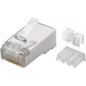 MicroConnect Modular - Network connector - RJ-45 (M) - shielded (pack of 50)