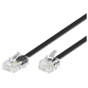 MicroConnect Modular - Network cable - RJ-11 (M) to RJ-45 (M) - 1 m - black