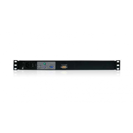 IOGEAR GCL1800 17" LCD Console - KVM console - PS / 2, USB - 17" - rack-mountable - 1280 x 1024 - VGA - 1U - TAA Compliant - 1