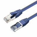 MicroConnect - Network cable - RJ-45 (M) to RJ-45 (M) - 2 m - screened shielded twisted pair (SSTP) - CAT 6 - halogen-free - blue