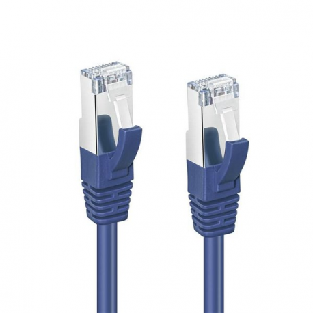 MicroConnect - Network cable - RJ-45 (M) to RJ-45 (M) - 2 m - screened shielded twisted pair (SSTP) - CAT 6 - halogen-free - blue - 1
