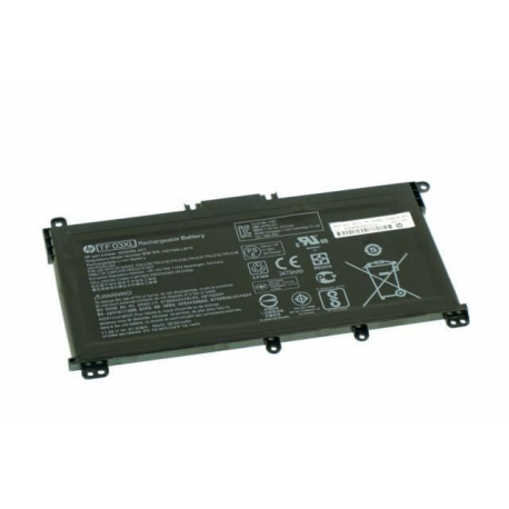 HP - Laptop battery - Lithium Ion - 3-cell - 3.6 Ah - 41 Wh - for Pavilion 14, 15, 17 - 0