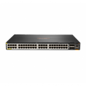 HPE Aruba 6300M - Switch - L3 - Managed - 48 x 100 / 1000 / 2.5G / 5G (PoE+) + 4 x 1 Gigabit / 10 Gigabit / 25 Gigabit / 50 Gigabit SFP56 (uplink / stacking) - front and side to back - rack-mountable - PoE+ (2880 W)