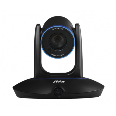 AVer PTC500S - Network surveillance camera - PTZ - indoor - colour - 2 x 2 MP - 1920 x 1080 - motorized - 800 TVL - audio - HDMI, 3G-SDI - GbE - H.264 - DC 12 V - 6