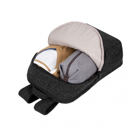 Riva Case Anvik 7962 - Notebook carrying backpack - up to 15.6" - black - 12