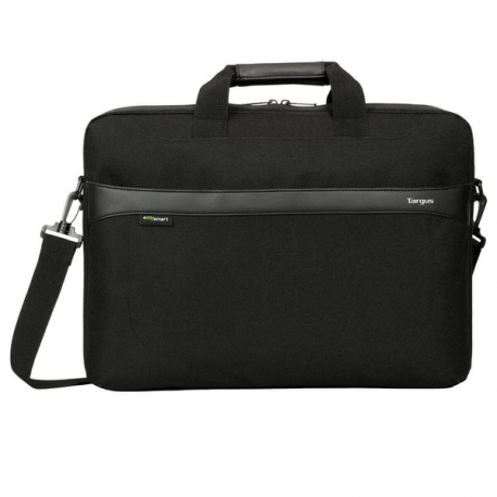 Targus GeoLite EcoSmart Slim Brief - Notebook carrying case - 17.3" - black - 0