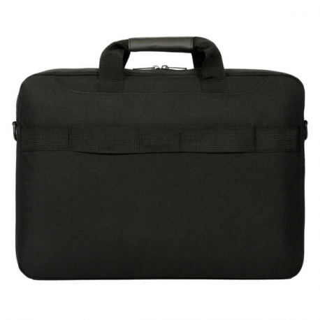 Targus GeoLite EcoSmart Slim Brief - Notebook carrying case - 17.3" - black - 1