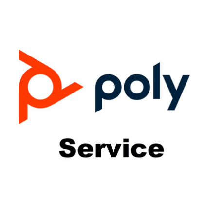 Poly+ Onsite Support - Extended service agreement - parts and labour - 1 year - on-site - business hours - response time: NBD - must be purchased with service contract - for Poly Trio C60, C60 NR, C60-M - 0