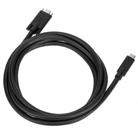Targus - USB cable - 24 pin USB-C (M) to 24 pin USB-C (M) screwable - 1.8 m - black - for P / N: DOCK191USZ, DOCK430EUZ, DOCK430USZ - 1