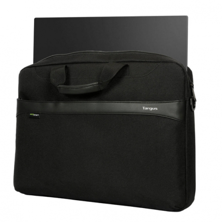 Targus GeoLite EcoSmart Slim Brief - Notebook carrying case - 13" - 14" - black - 4