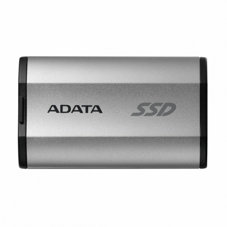 ADATA SD810 - SSD - 1 TB - external (portable) - USB 3.2 Gen 2 (USB-C connector) - silver grey - 0