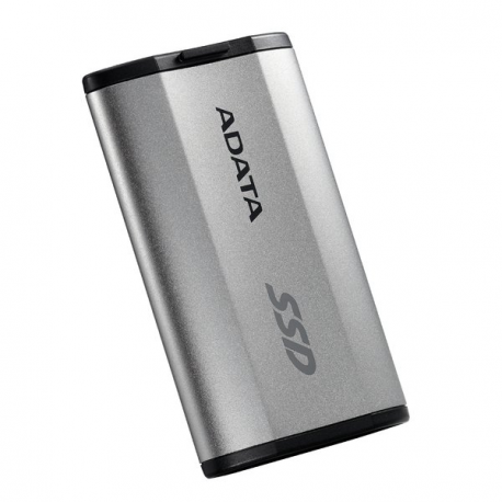 ADATA SD810 - SSD - 1 TB - external (portable) - USB 3.2 Gen 2 (USB-C connector) - silver grey - 5