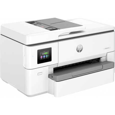 HP Officejet Pro 9720e Wide Format All-in-One - Multifunction printer - colour - ink-jet - A3 / Ledger (297 x 432 mm) (original) - A3 (media) - up to 18 ppm (copying) - up to 22 ppm (printing) - 250 sheets - USB 2.0, LAN, Wi-Fi(ac), Bluetooth - cement - 13