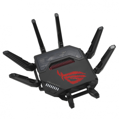 ASUS ROG Rapture GT-BE98 - - wireless router - 6-port switch - 10GbE, 5GbE, 2.5GbE, 802.11be - WAN ports: 2 - Wi-Fi 7 - Quad-Band - 6