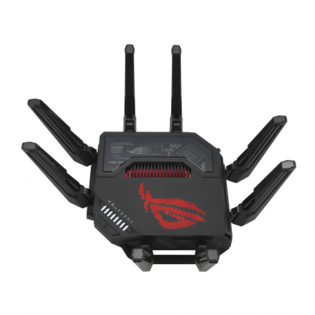 ASUS ROG Rapture GT-BE98 - - wireless router - 6-port switch - 10GbE, 5GbE, 2.5GbE, 802.11be - WAN ports: 2 - Wi-Fi 7 - Quad-Band - 7