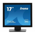 iiyama ProLite T1732MSC-B1SAG - LED monitor - 17" - touchscreen - 1280 x 1024 @ 75 Hz - TN - 250 cd / m² - 1000:1 - 5 ms - HDMI, VGA, DisplayPort - speakers - black, matte finish