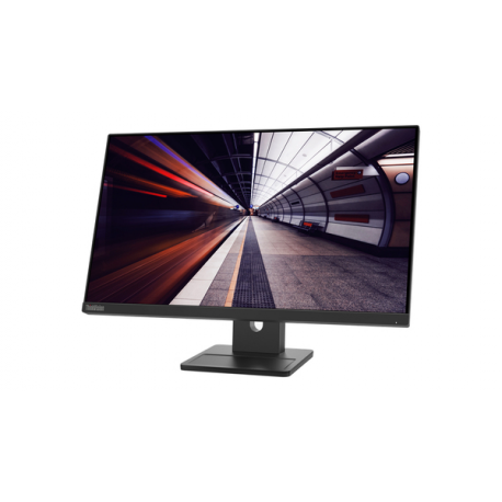Lenovo ThinkVision E24-30 - LED monitor - 24" (23.8" viewable) - 1920 x 1080 Full HD (1080p) @ 100 Hz - IPS - 250 cd / m² - 1300:1 - 4 ms - HDMI, VGA, DisplayPort - speakers - raven black - 4