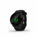 Garmin Forerunner 55 - Black - sport watch with band - silicone - black - display 1.04" - Bluetooth, ANT+ - 37 g
