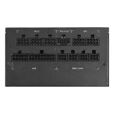 Chieftec ATMOS Series CPX-850FC - Power supply (internal) - ATX12V 3.0 - 80 PLUS Gold - AC 100-240 V - 850 Watt - active PFC - 1